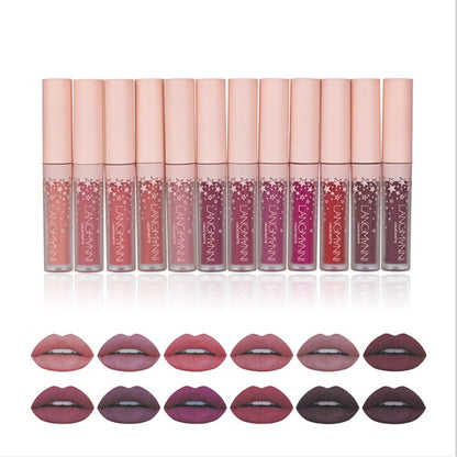 Matte Lipstick Waterproof Long-lasting Velvet Lipstick Set