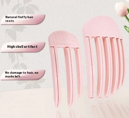 Wind Plastic Comb Underlay Hair Root Barrettes High Skull Top Fluffy Female Clip